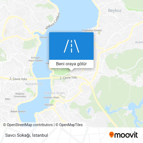 Savcı Sokağı harita