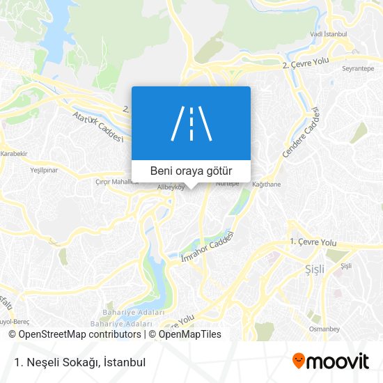 1. Neşeli Sokağı harita