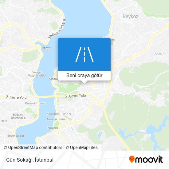 Gün Sokağı harita