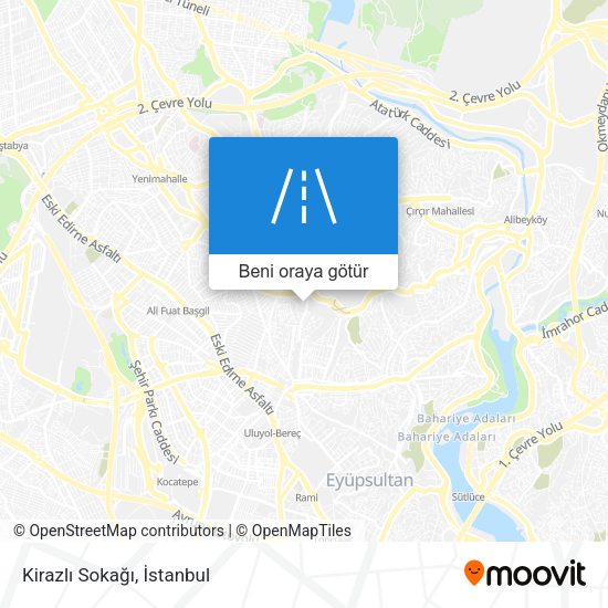 Kirazlı Sokağı harita