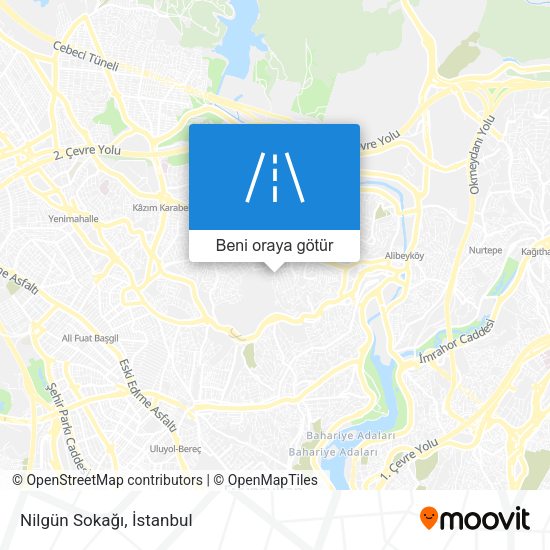 Nilgün Sokağı harita