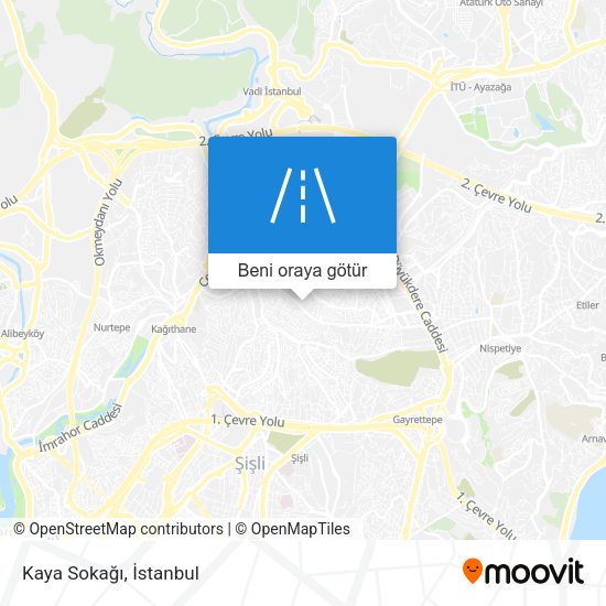 Kaya Sokağı harita