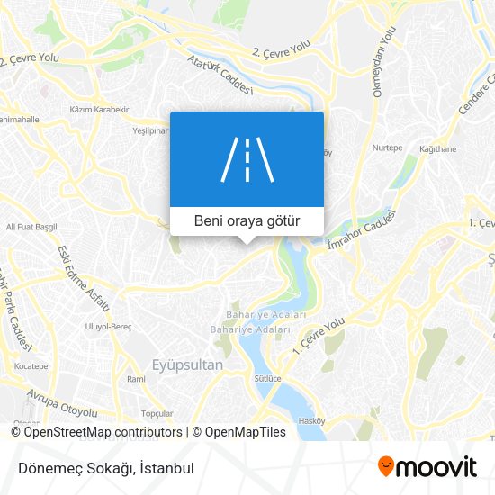 Dönemeç Sokağı harita
