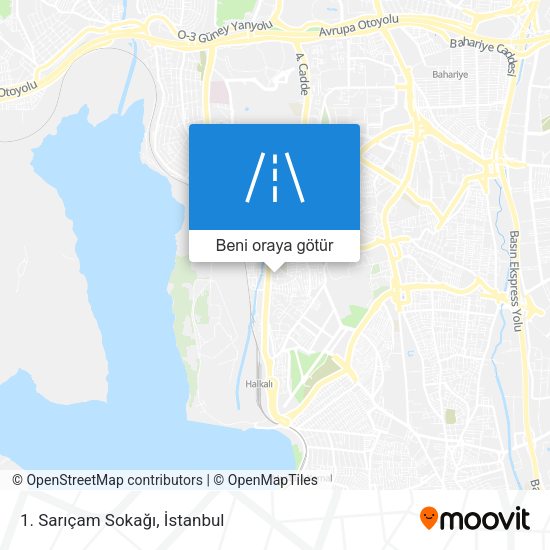 1. Sarıçam Sokağı harita