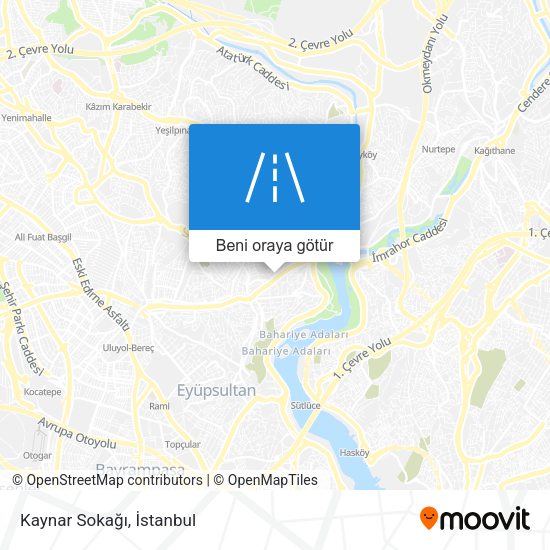 Kaynar Sokağı harita