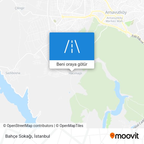Bahçe Sokağı harita
