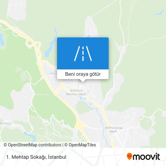 1. Mehtap Sokağı harita