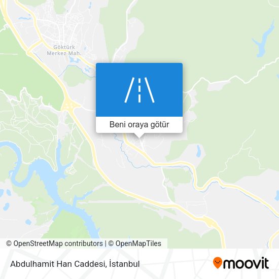 Abdulhamit Han Caddesi harita