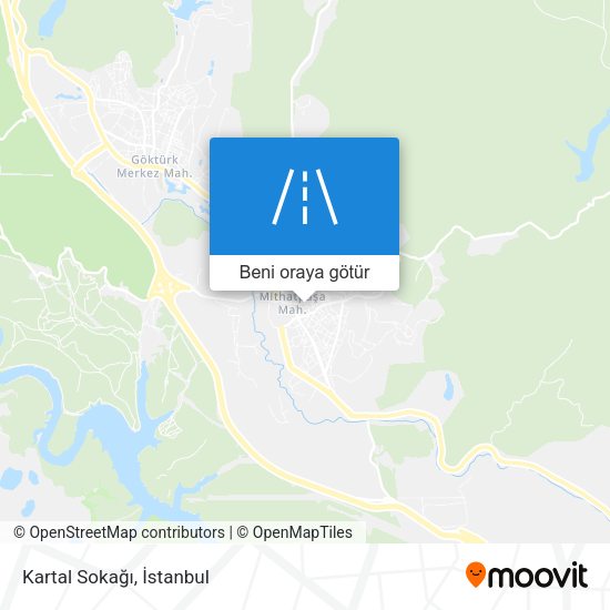 Kartal Sokağı harita