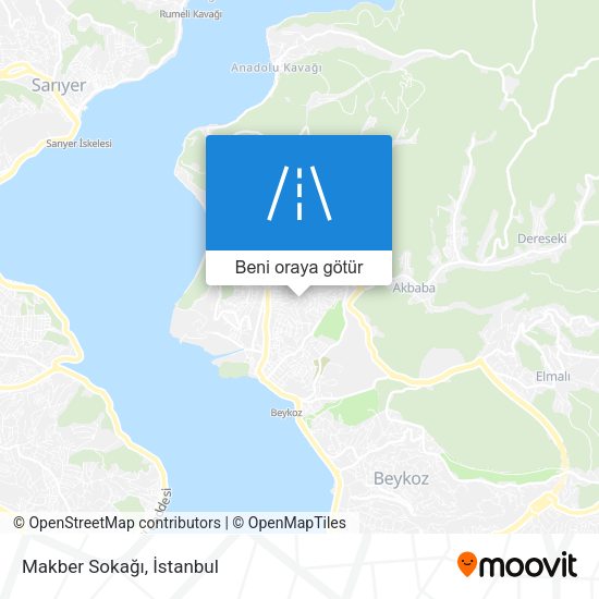 Makber Sokağı harita