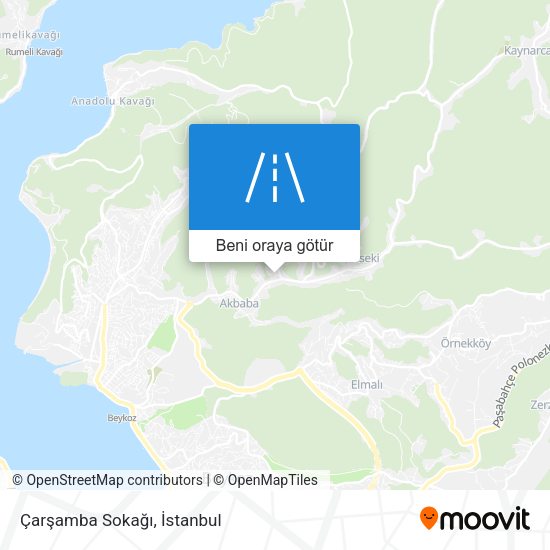 Çarşamba Sokağı harita
