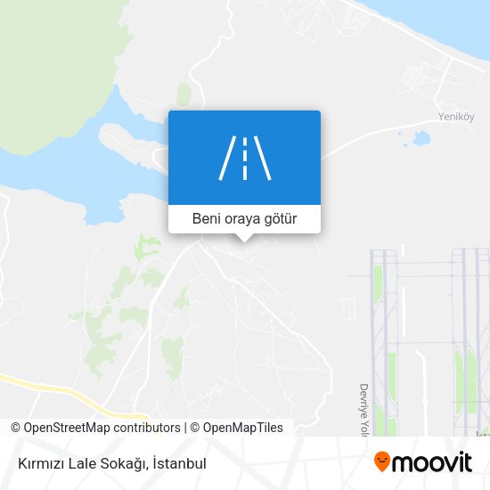 Kırmızı Lale Sokağı harita