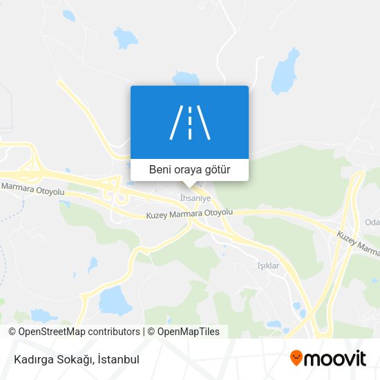 Kadırga Sokağı harita