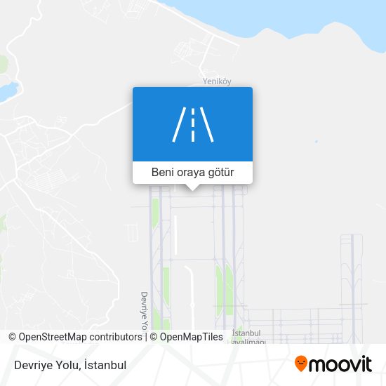 Devriye Yolu harita