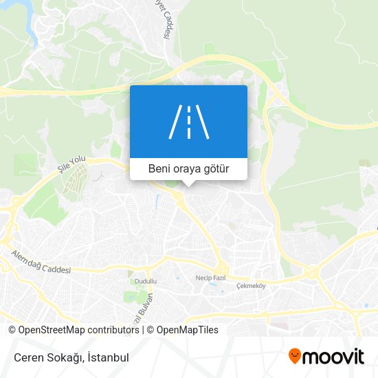 Ceren Sokağı harita