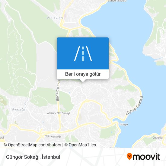 Güngör Sokağı harita