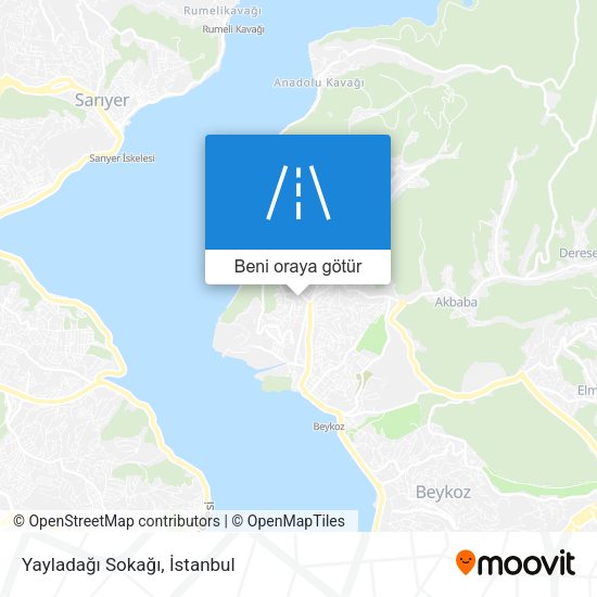 Yayladağı Sokağı harita