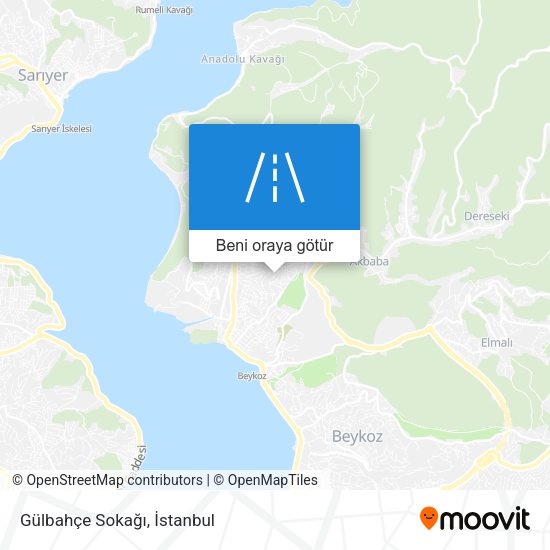 Gülbahçe Sokağı harita