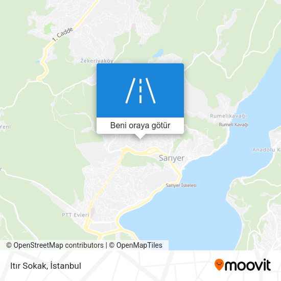 Itır Sokak harita