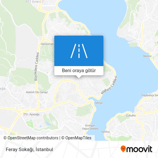 Feray Sokağı harita