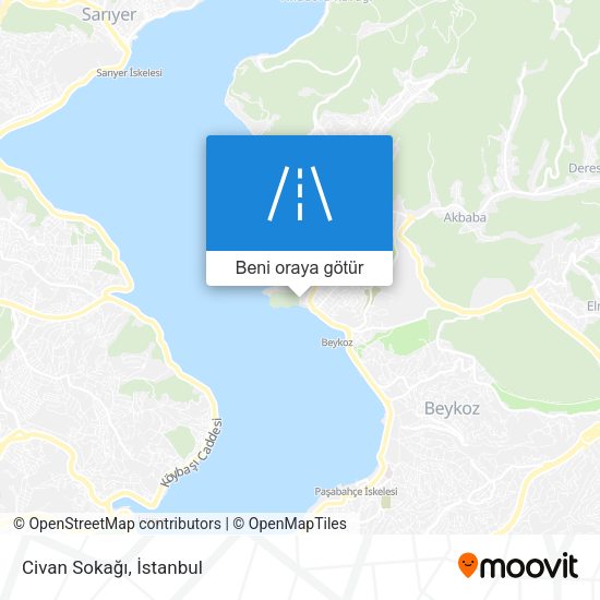 Civan Sokağı harita
