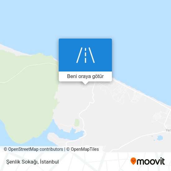 Şenlik Sokağı harita