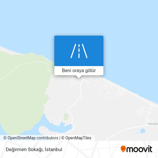Değirmen Sokağı harita
