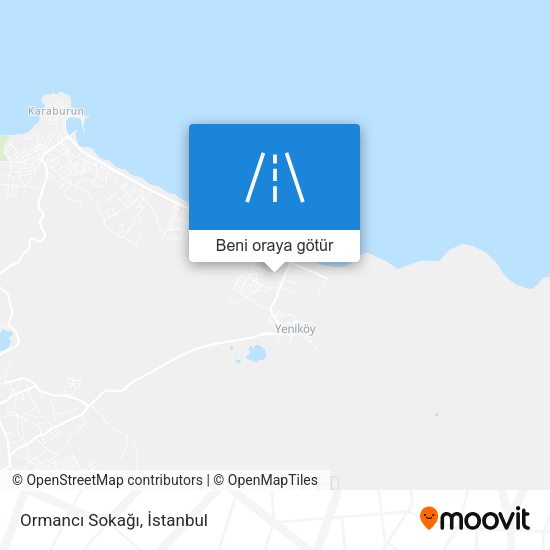 Ormancı Sokağı harita