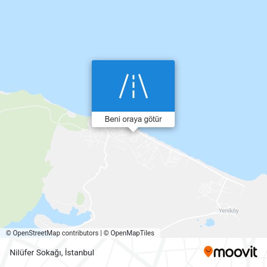 Nilüfer Sokağı harita