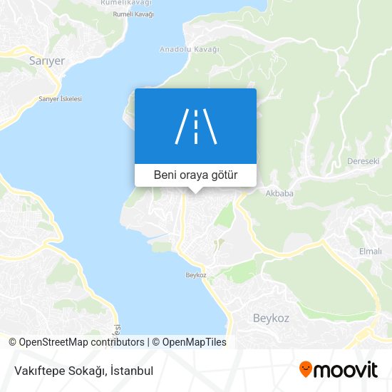 Vakıftepe Sokağı harita