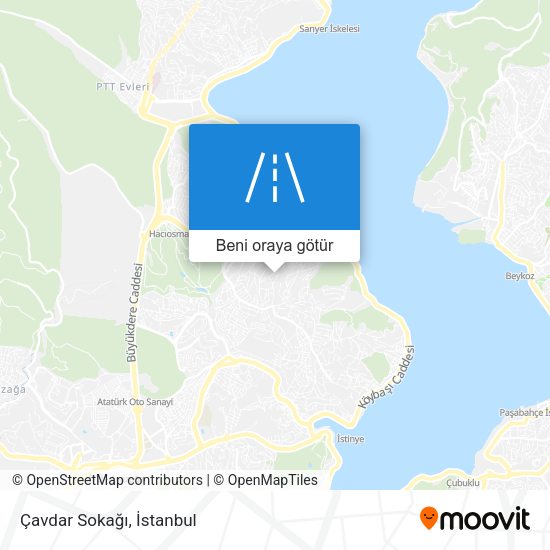 Çavdar Sokağı harita