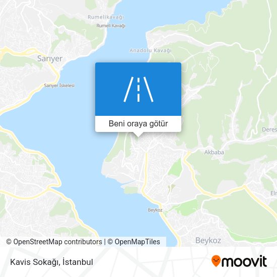 Kavis Sokağı harita