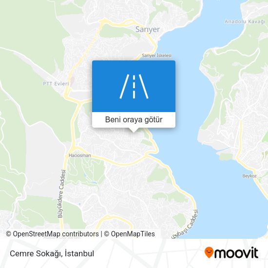 Cemre Sokağı harita
