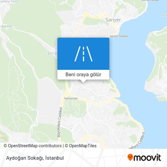 Aydoğan Sokağı harita