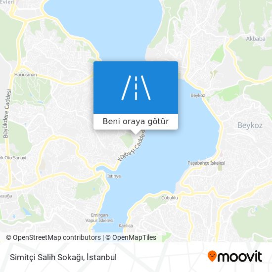 Simitçi Salih Sokağı harita