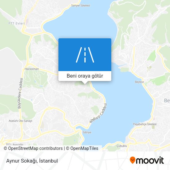 Aynur Sokağı harita