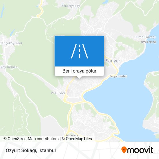 Özyurt Sokağı harita