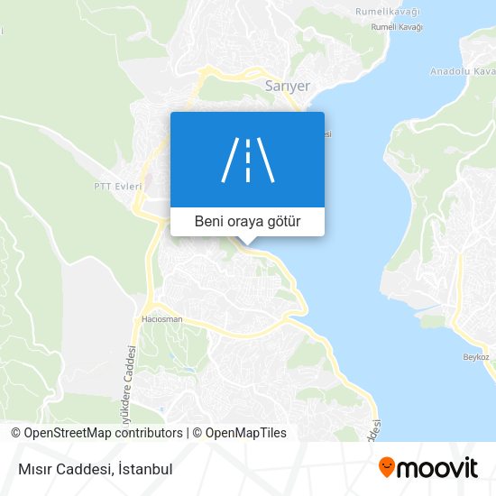 Mısır Caddesi harita