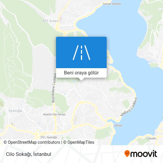 Cilo Sokağı harita
