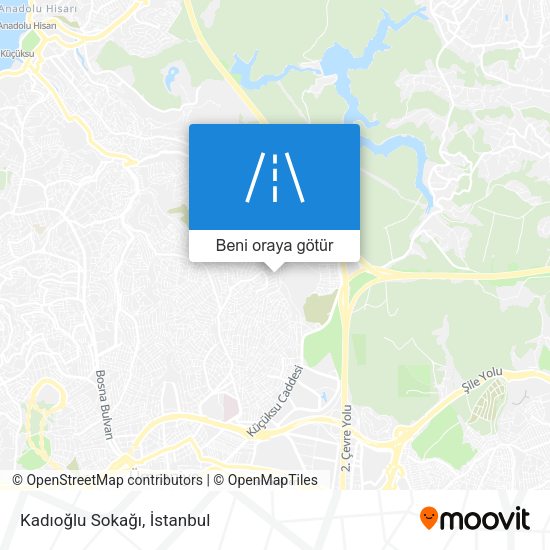 Kadıoğlu Sokağı harita