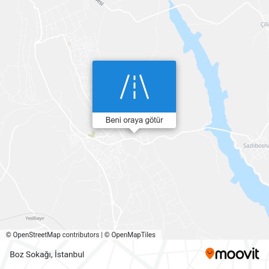 Boz Sokağı harita