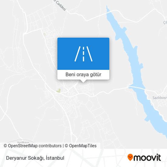 Deryanur Sokağı harita