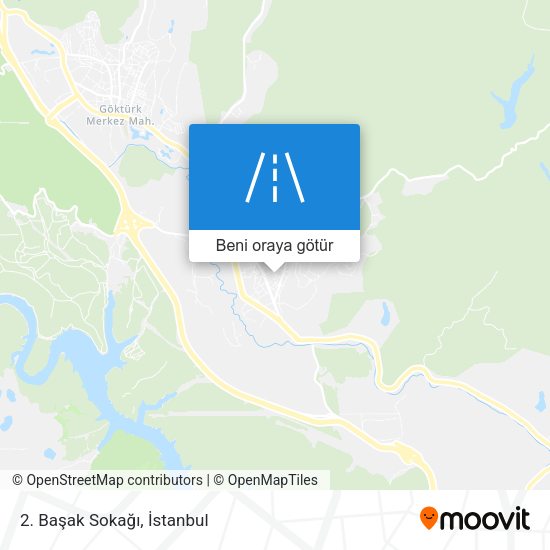 2. Başak Sokağı harita