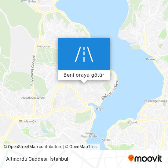 Altınordu Caddesi harita