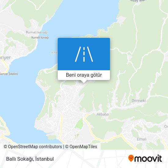 Ballı Sokağı harita