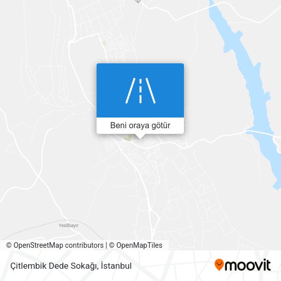 Çitlembik Dede Sokağı harita