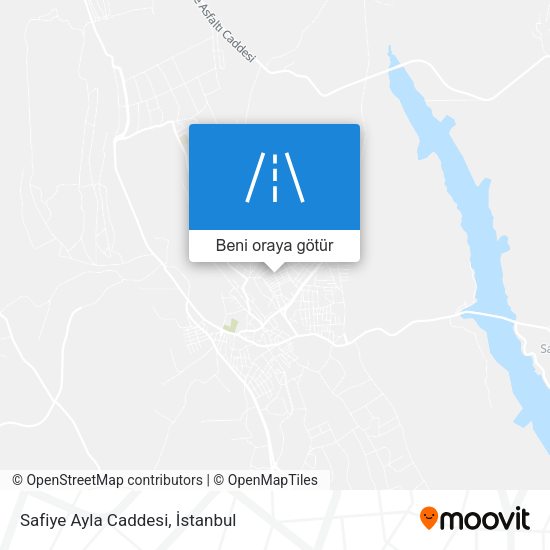 Safiye Ayla Caddesi harita