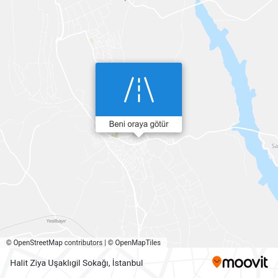 Halit Ziya Uşaklıgil Sokağı harita