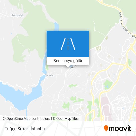 Tuğçe Sokak harita