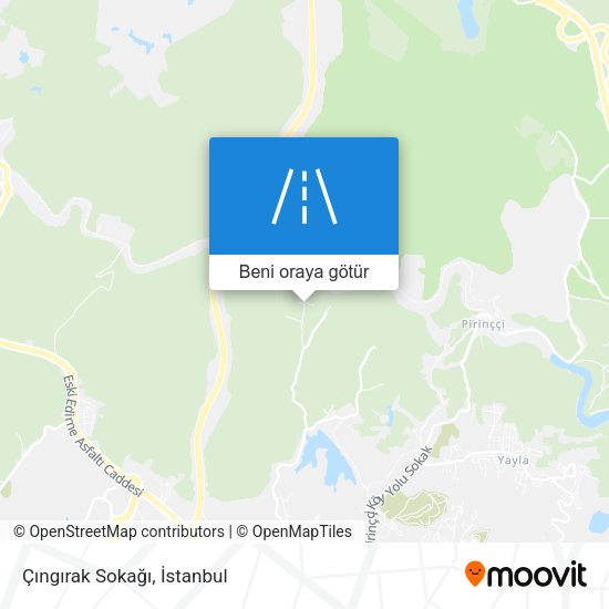 Çıngırak Sokağı harita